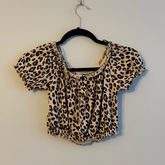 Leopard Short Sleeve Shirt H&M Divided - Picture 8 of 12